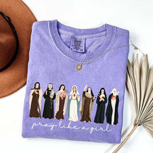 Custom Comfort Colors Catholic Saint T-Shirt