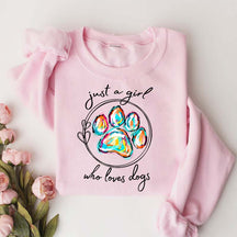 Just a Girl Who Loves Dogs Sweatshirt