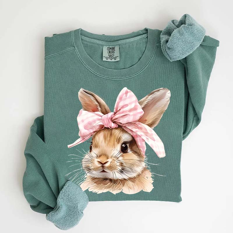 Pink Easter Bunny Sweatshirt