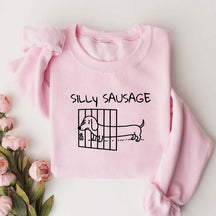 Silly Dachshund Dog Sweatshirt