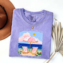 Sit In The Sun Coastal Summer T-Shirt