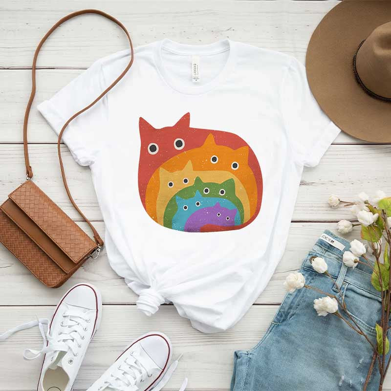 Rainbow Cats T-Shirt