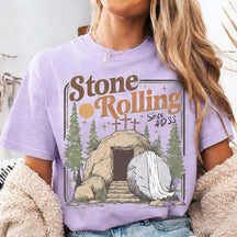 Trendy Stones Easter Rolling T-Shirt