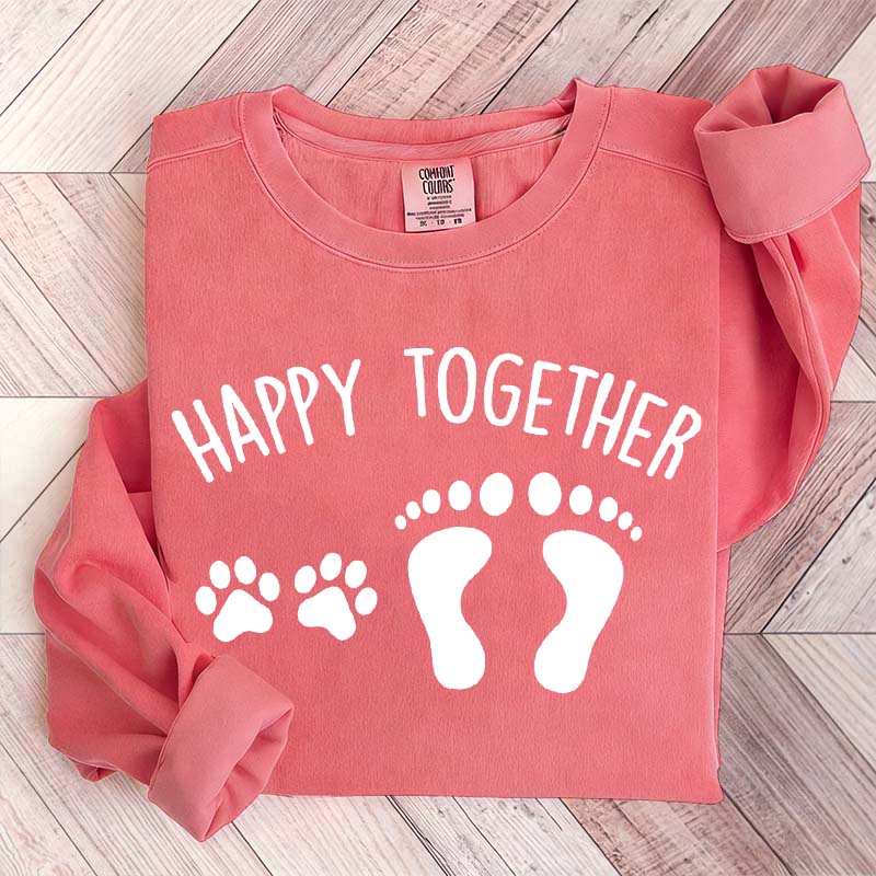 Happy Together Dog Sweatshirt