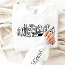 No Such Thing As Too Many Books' Sweatshirt