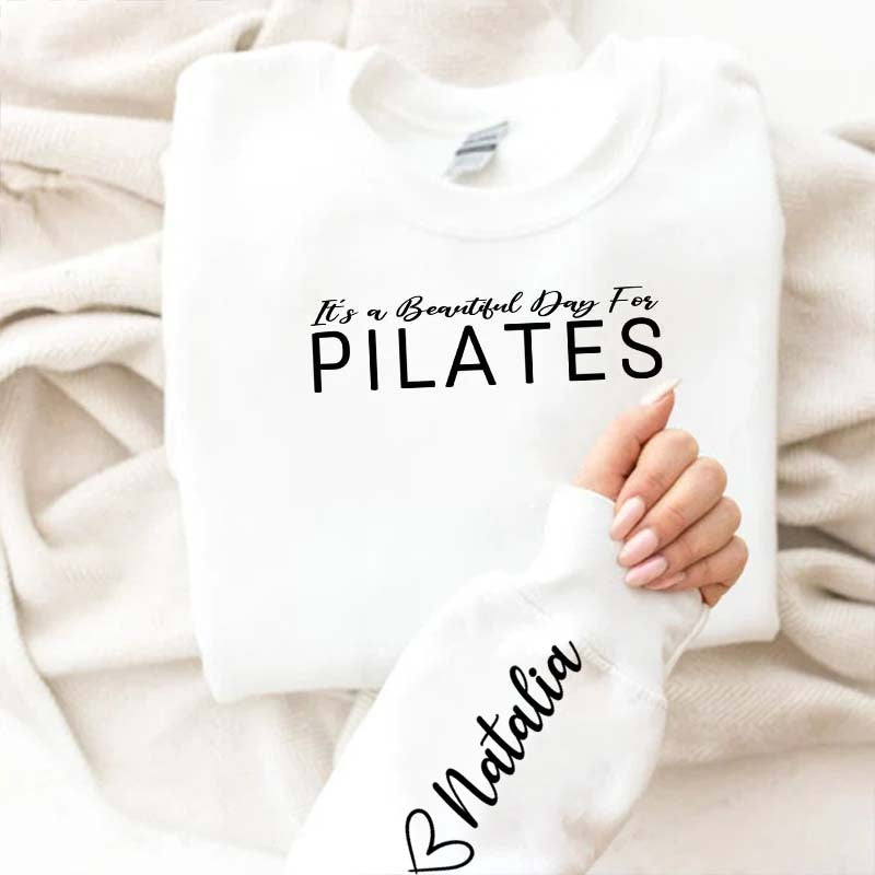 Personalized Pilates Mom Sweatshirt