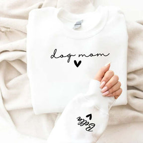 Custom Dog Mom Lover Sweatshirt