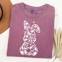 Lace Bunny Coquette Bow T-Shirt