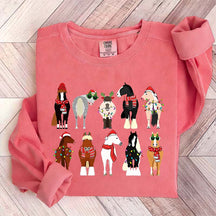 Horse Lover Animal Christmas Cute Sweatshirt