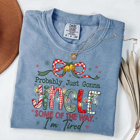 Comfort Colors Funny Christmas Jingle T-Shirt
