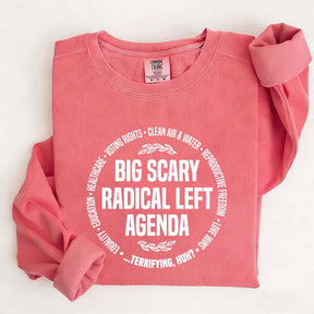 Radical Left Agenda Political Sweatshirt