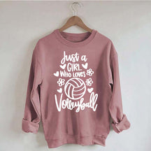 Floral Volleyball Sweatshirt