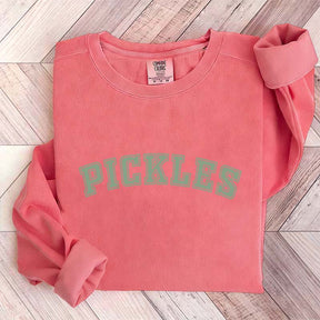Vintage Collegiate Pickle Sweatshirt
