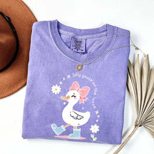 Silly Goose On The Loose Floral T-Shirt
