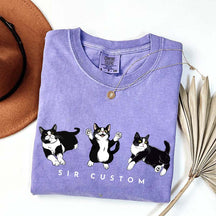 Custom Tuxedo Cat T-Shirt