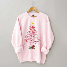 Funny Flamingo Christmas Sweatshirt