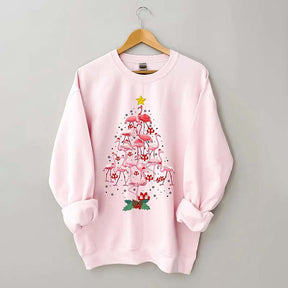 Funny Flamingo Christmas Sweatshirt