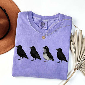 Funny Crow Pigeon T-Shirt