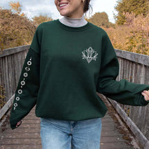 Chakra Symbols Meditation Yoga Sweatshirt