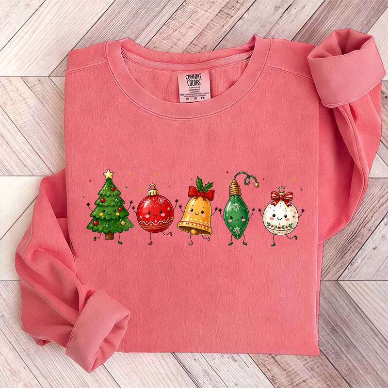 Cute Christmas Xmas Tree Sweatshirt