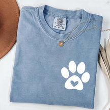 Dog Paw Pocket T-Shirt