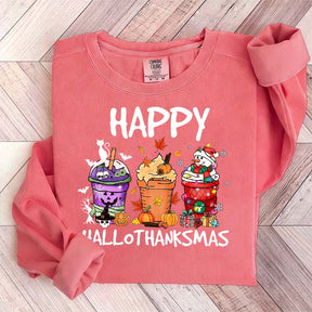 Happy Hallothanksmas Sweatshirt