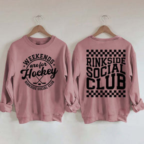 Weekends Are For Hockey Sweatshirt