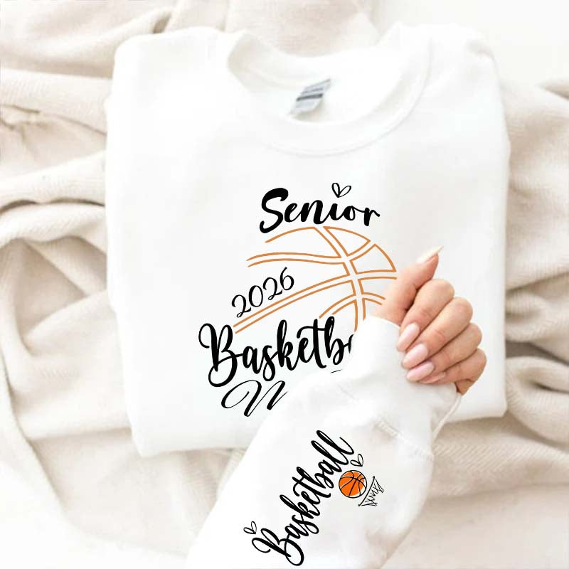Senior Basketball Mom Sweatshirt