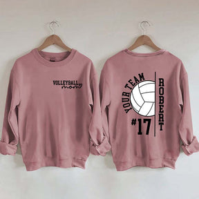 Personalized Team Spirit Volleyball Sweatshirt