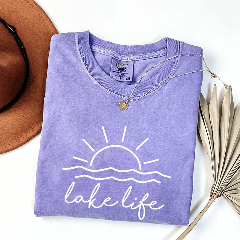 Lakeside Camping Lake Life T-Shirt