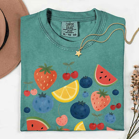 Summer Fruit Time Tropical Vacation T-Shirt