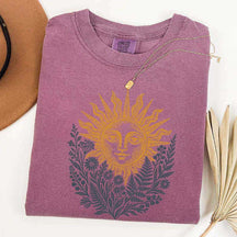 Vintage Mystical Celestial Sun T-Shirt