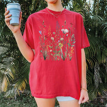Vintage Botanical Garden Lover T-Shirt
