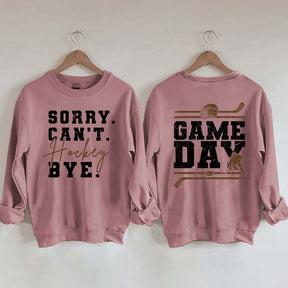Game Day Hockey Vibes Player Sweatshirt
