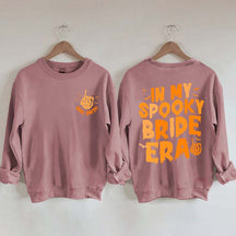 In My Spooky Bride Era Halloween Sweatshirt