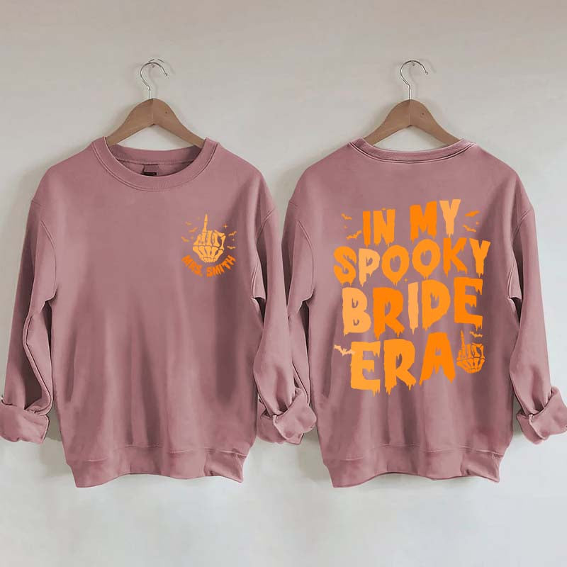In My Spooky Bride Era Halloween Sweatshirt