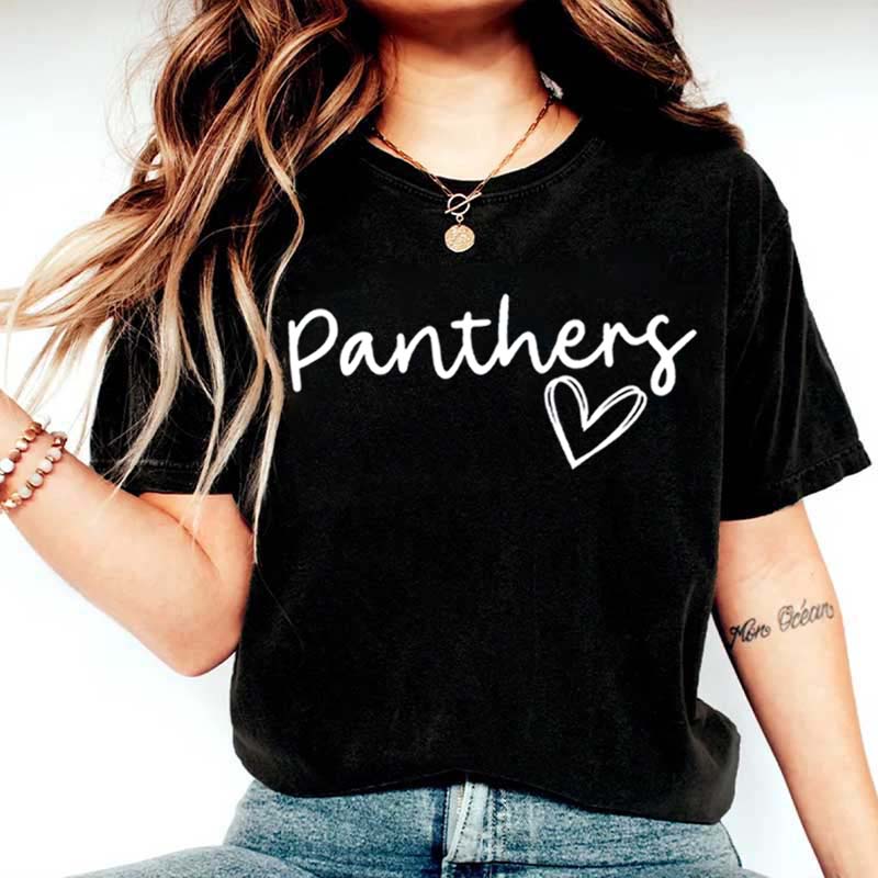 Custom Team Name with Heart T-Shirt
