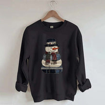 Patchwork Christmas Sweatshirt