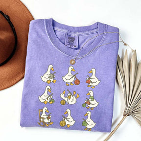 Cute Goose Crocheting T-Shirt