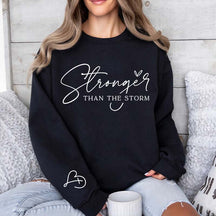 Mental Health Stronger Than The Storm Sweatshirt
