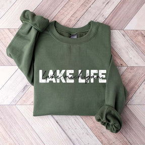Personalized Lake Life Sweatshirt