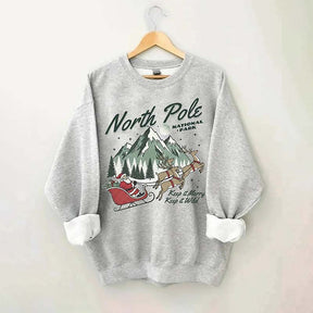 North Pole National Park Christmas Sweatshirt