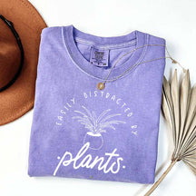 Simple Easily Distracted by Plants T-Shirt