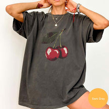 Vintage Cherry Summer Fruit T-Shirt