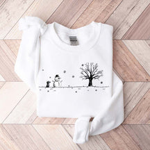 Let It Snow Snowman Sweatshirt