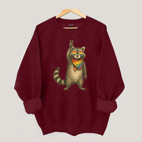 Raccoon Pride LGBT Sweatshirt