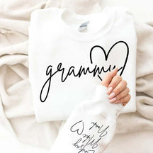 Custom Grandkids Names Grammy Sweatshirt