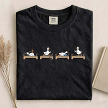 Funny Goose Pilates Minimal Animal Gym T-Shirt