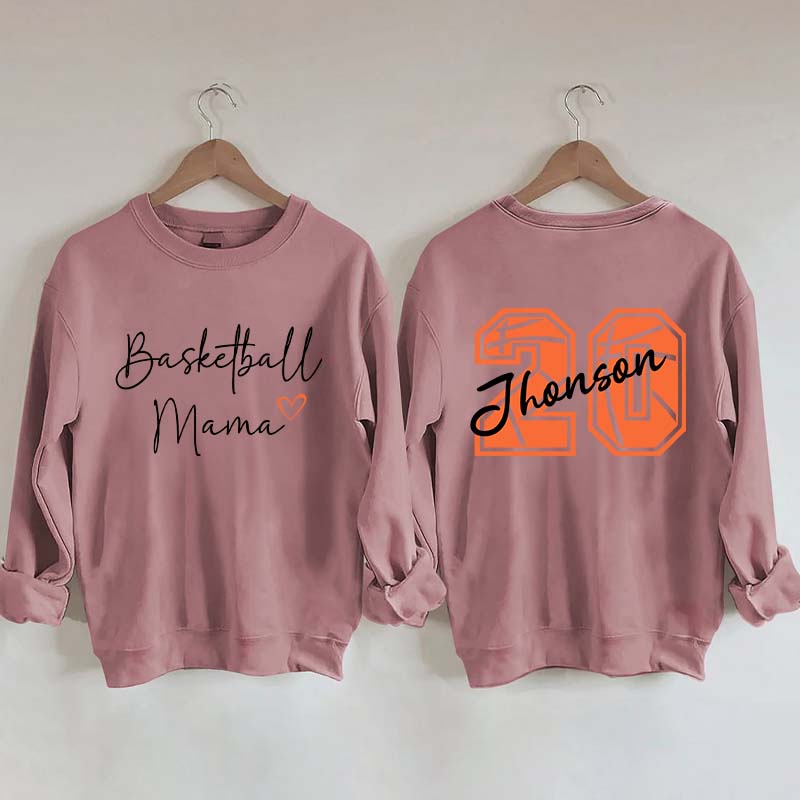 Custom Basketball Mom Love Sweatshirt