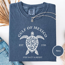 Gulf of Mexico Stay Salty & Resist T-Shirt